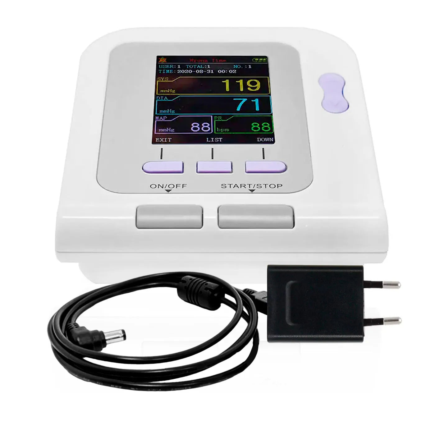 Adaptador Eléctrico Contec 08A - TOPMEDIC
