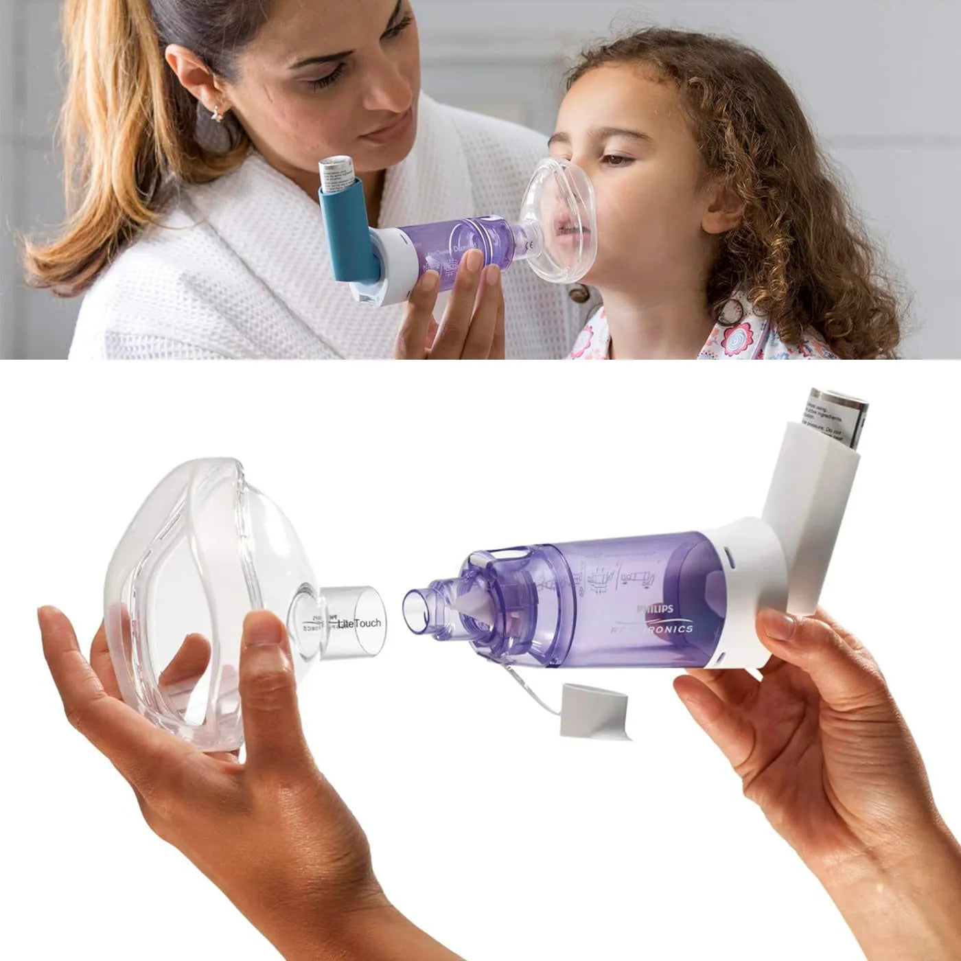 Aerocámara Optichamber con Máscara - TOPMEDIC