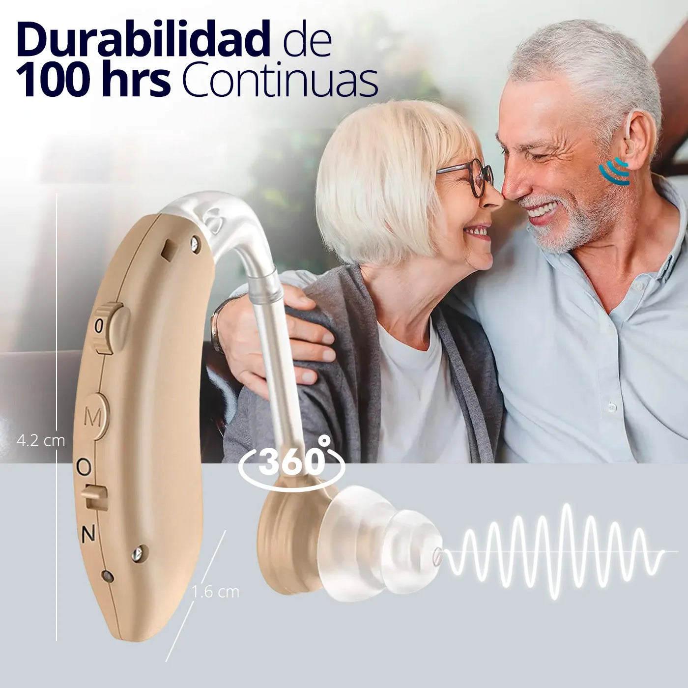 Audífono Ortopédico Amplificador Better Sound - TOPMEDIC