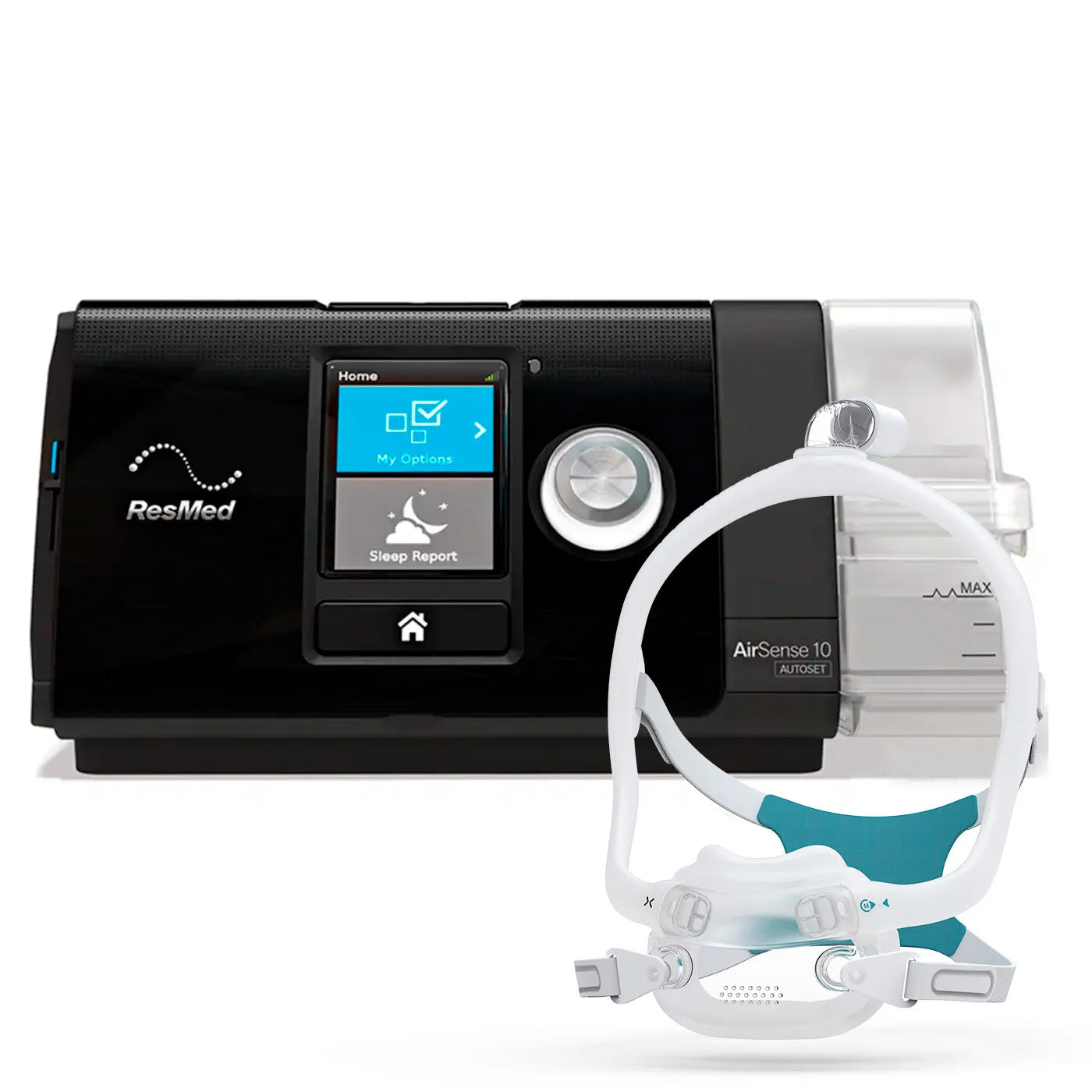Auto Cpap ResMed AirSense 10 + Máscara Premium