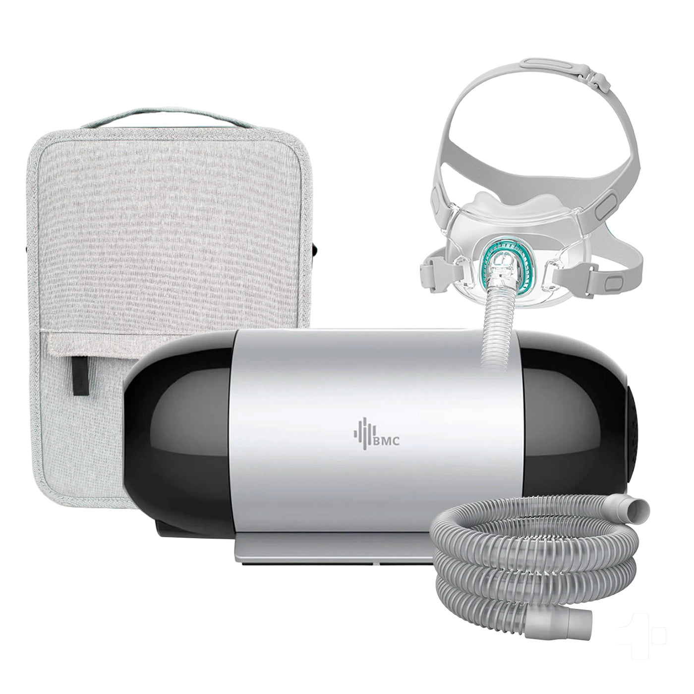 Auto Cpap Portátil BMC M1 Mini con Máscara y Bolso de Viaje