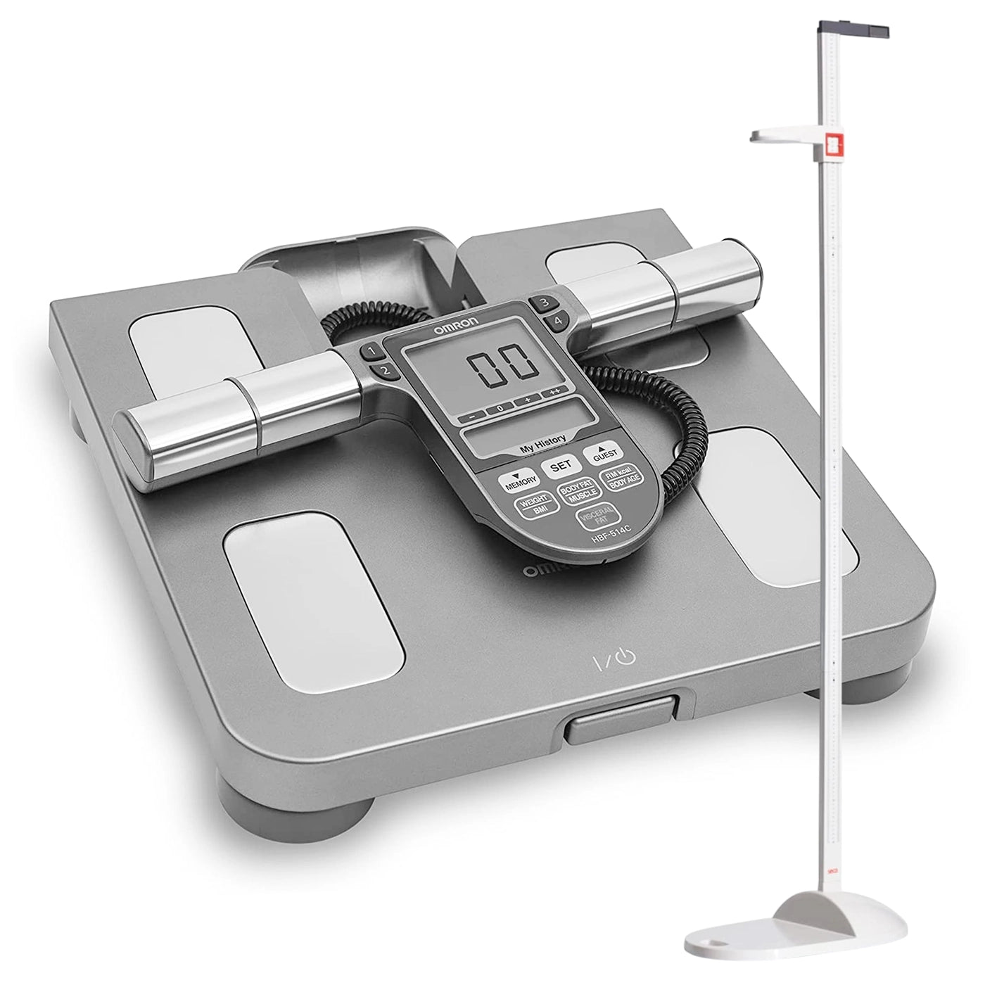 Balanza Omron 514C con Tallímetro Seca 213