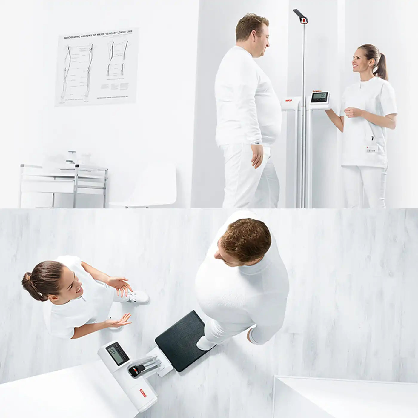 Balanza Seca 777 con Tallímetro Digital - TOPMEDIC