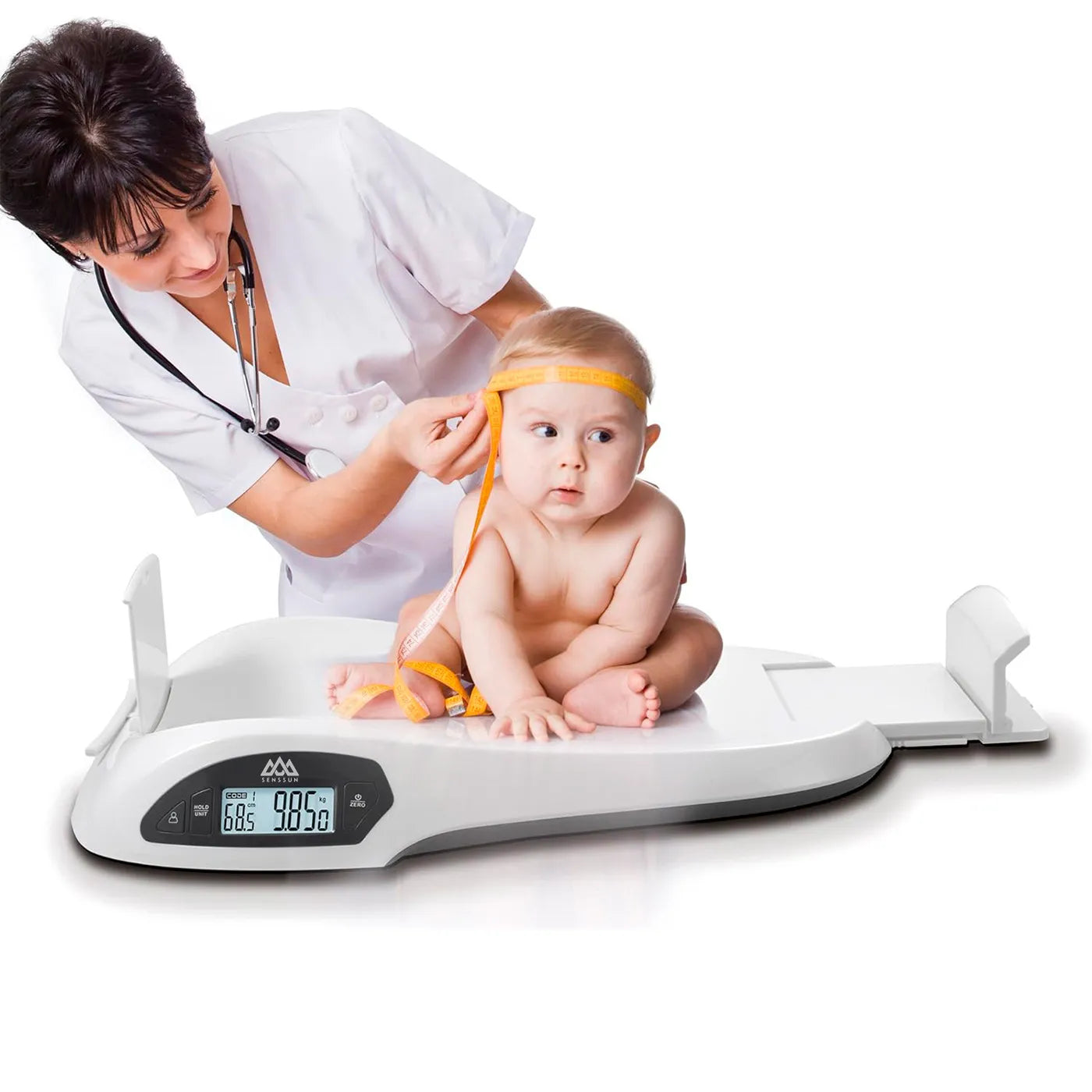 Balanza Senssun Pediátrica con Tallímetro - TOPMEDIC