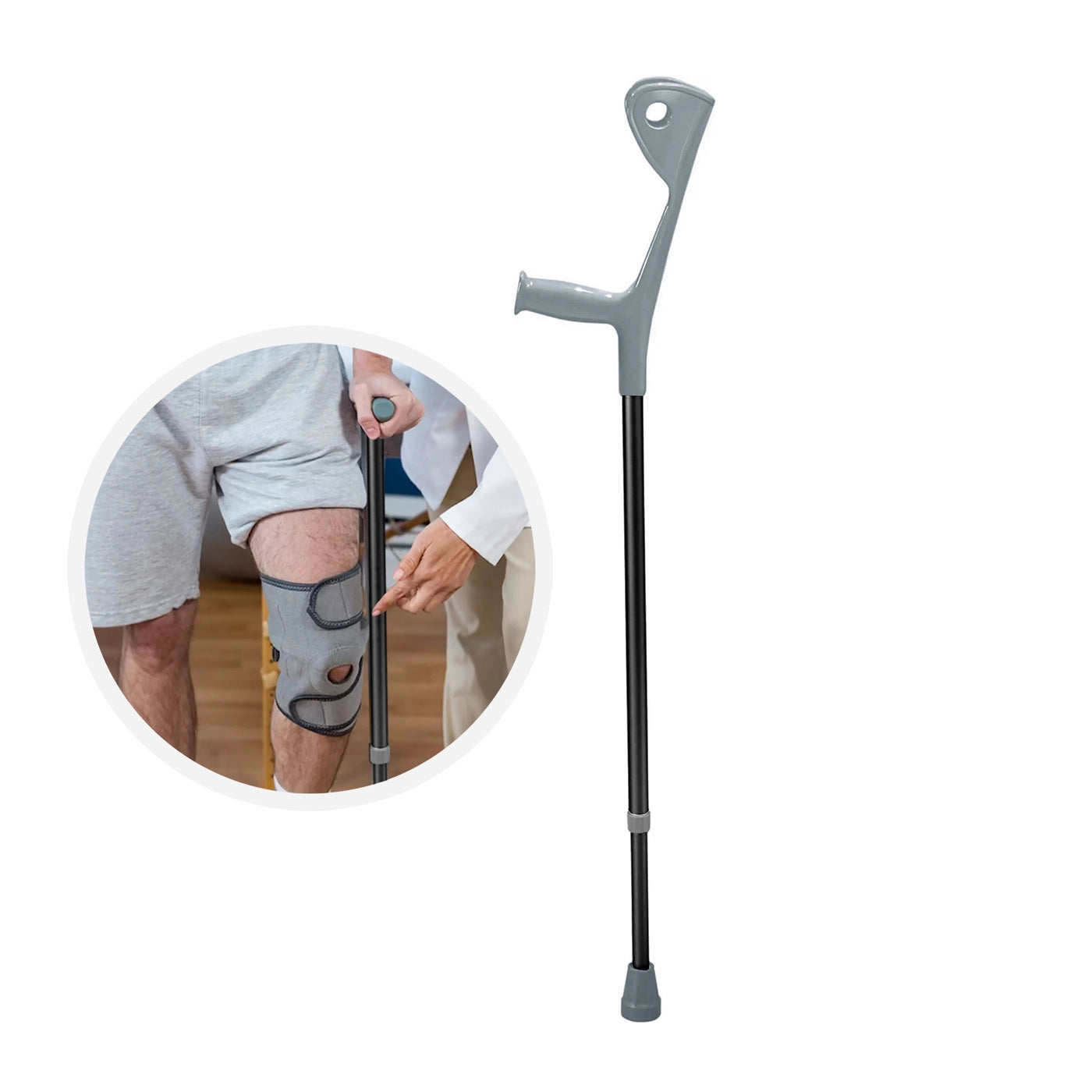 Bastón Canadiense Regulador de Altura