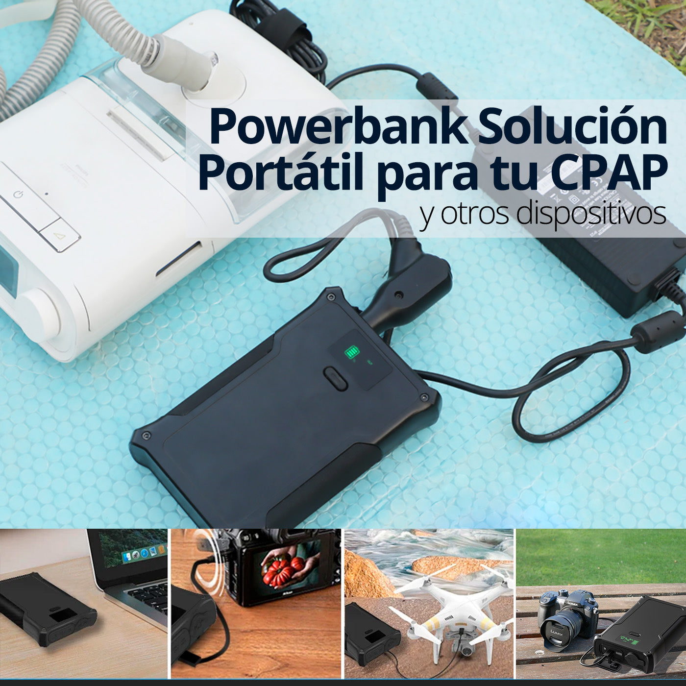 Auto Cpap Portátil BMC M1 Mini + Bateria