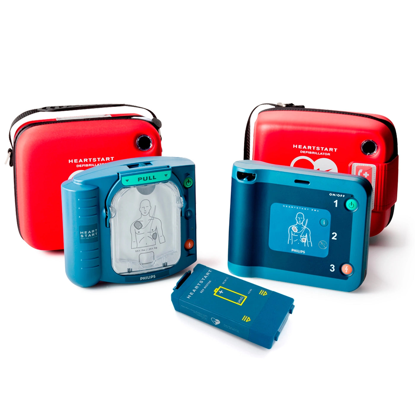 Repuesto de batería de larga duración para DEA Philips, Hasta 5 años de vida útil, Ideal para emergencias