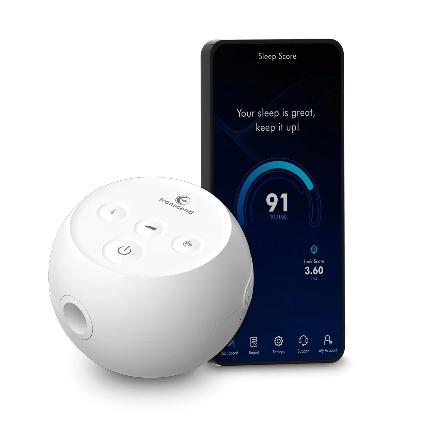 Cpap Automático de Viaje Transcend Micro