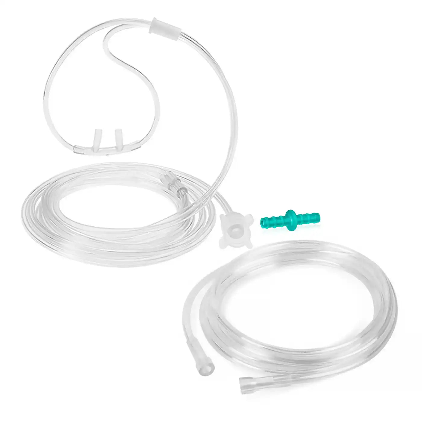 Cánula Nasal Adulto con Alargador y Conector de Oxígeno - TOPMEDIC