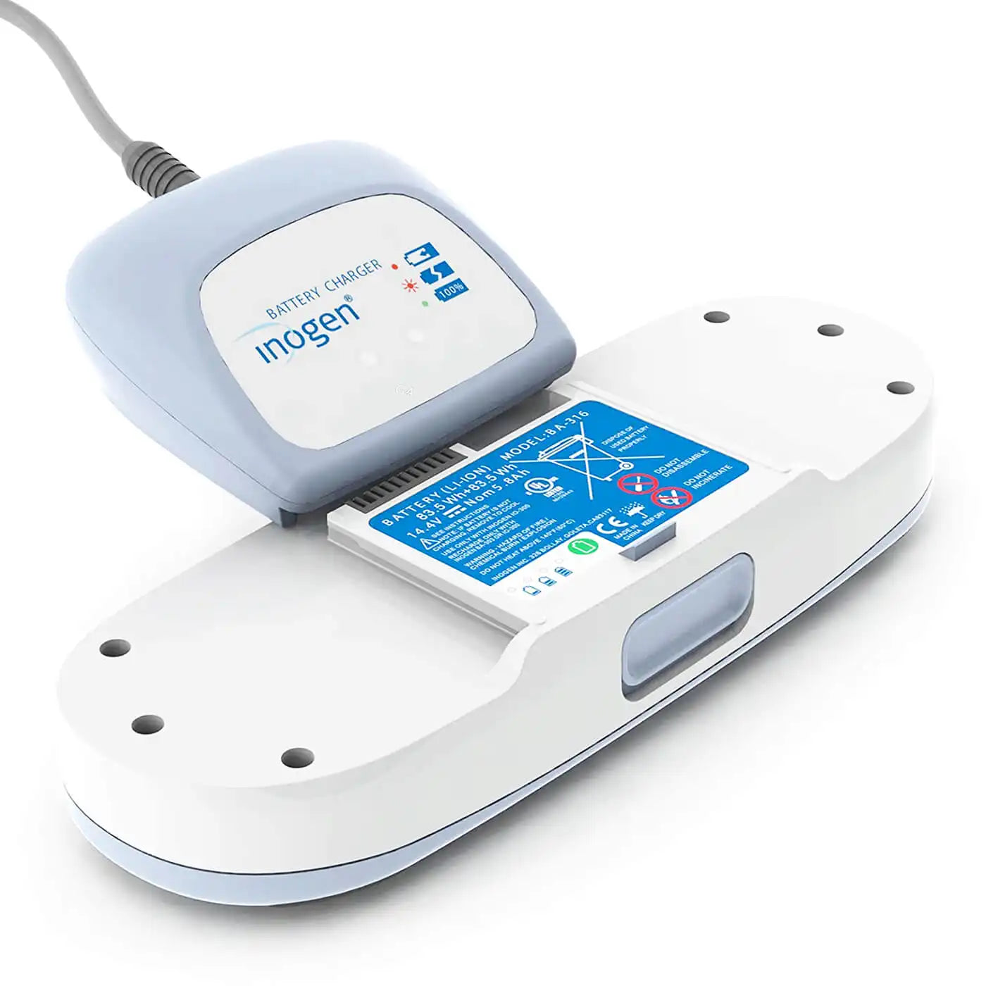 Cargador Externo Oxígeno Portátil Inogen G3 - TOPMEDIC