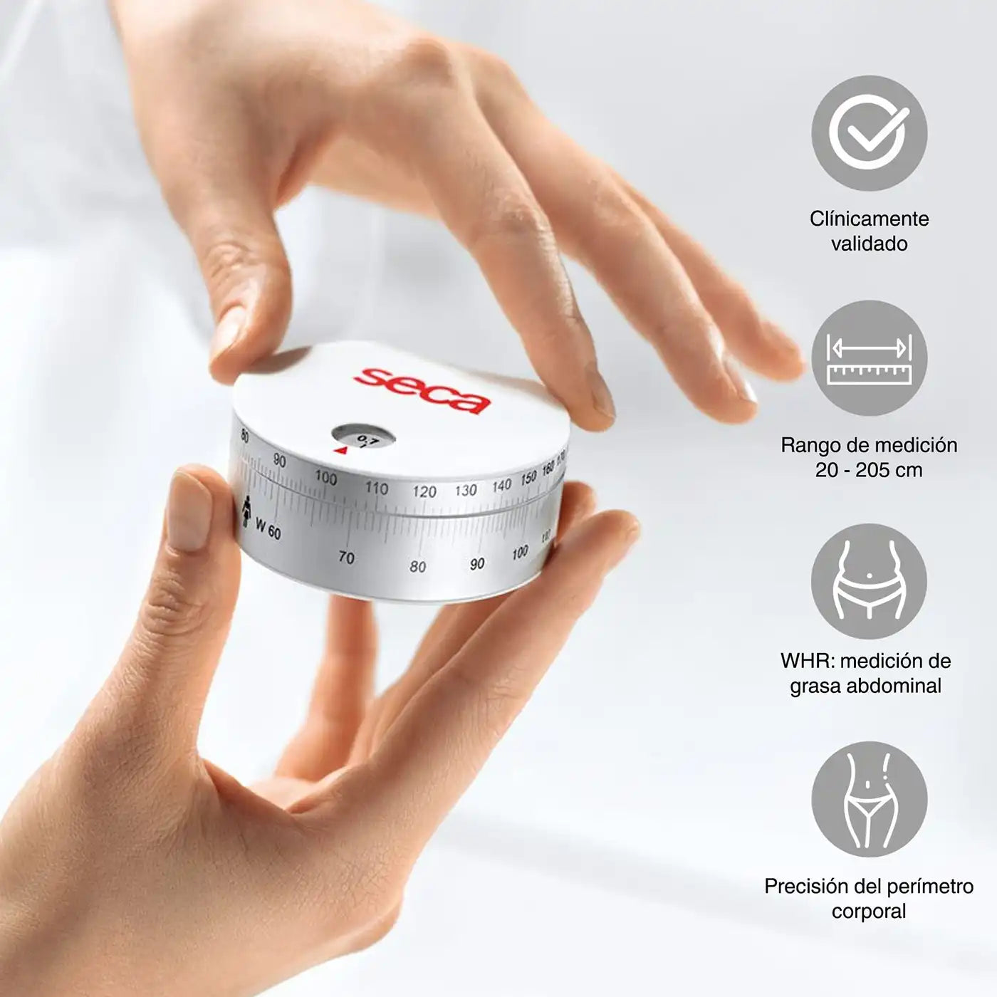 Cinta Métrica Seca 203 Circunferencias - TOPMEDIC