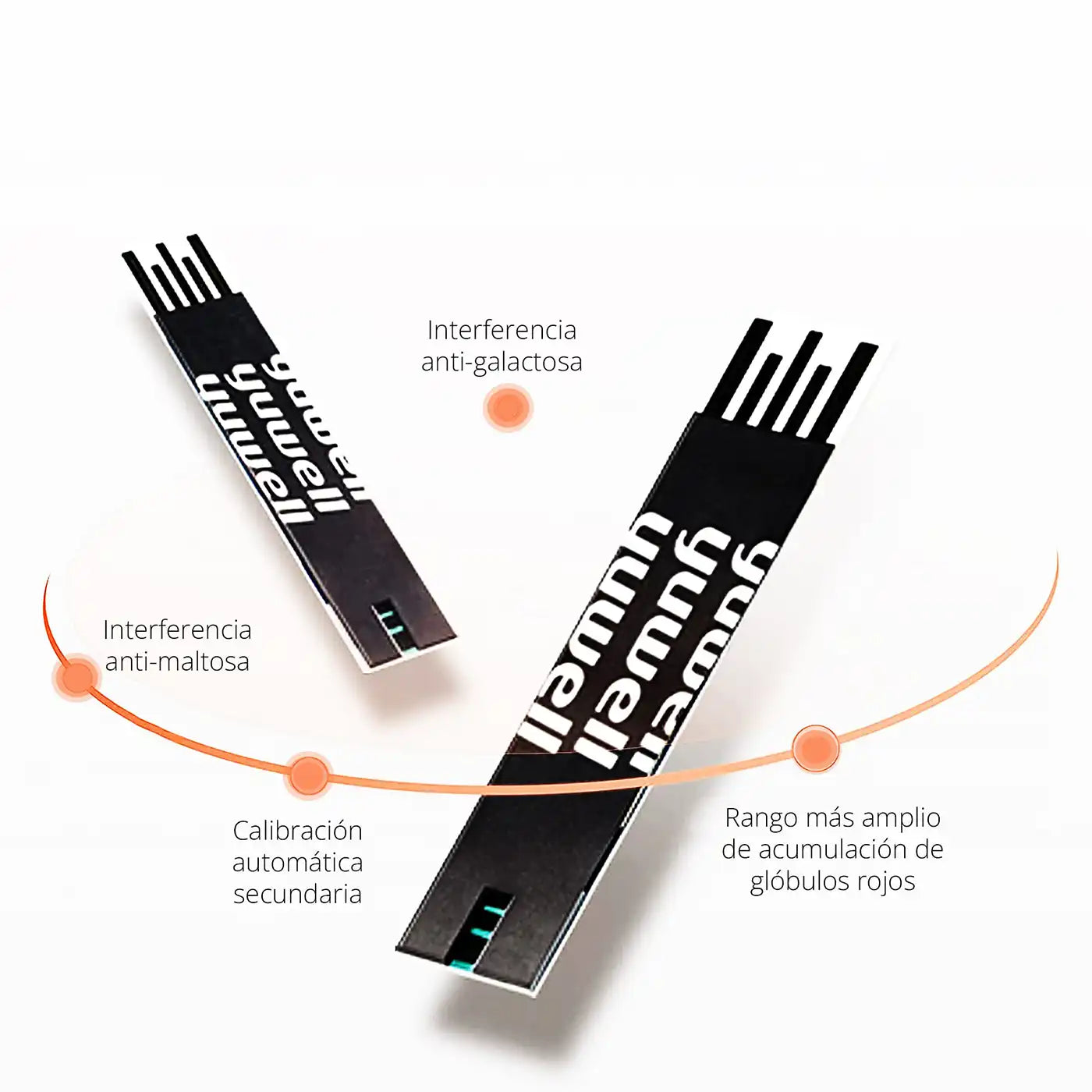 Cintas Glucómetro 582 Yuwell 50 Unidades - TOPMEDIC