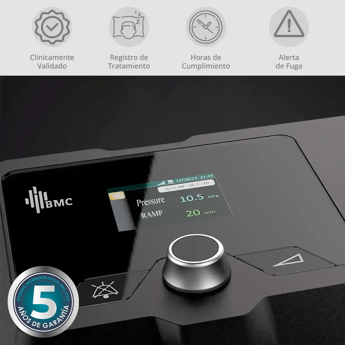Auto Cpap BMC G2S A20 + Tubo Calefaccionado