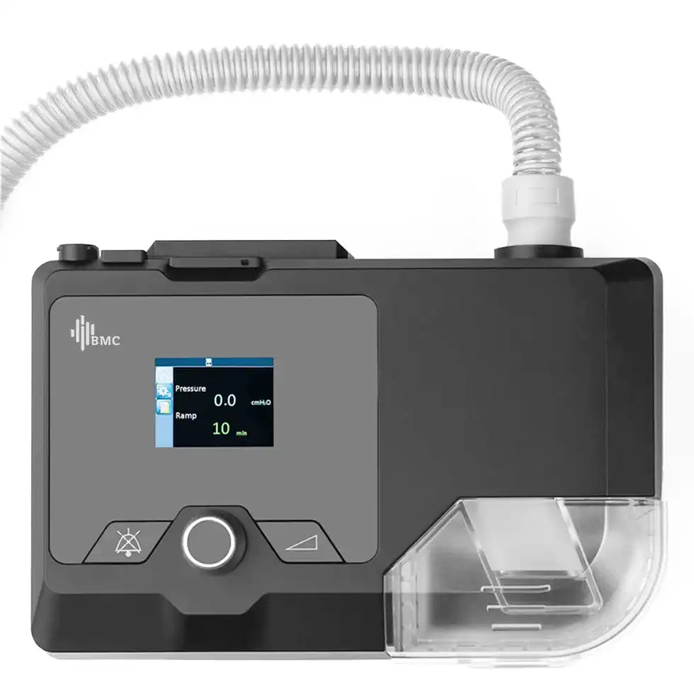 CPAP Fijo BMC G2S C20 + Máscara Premium + Tubo Calefaccionado