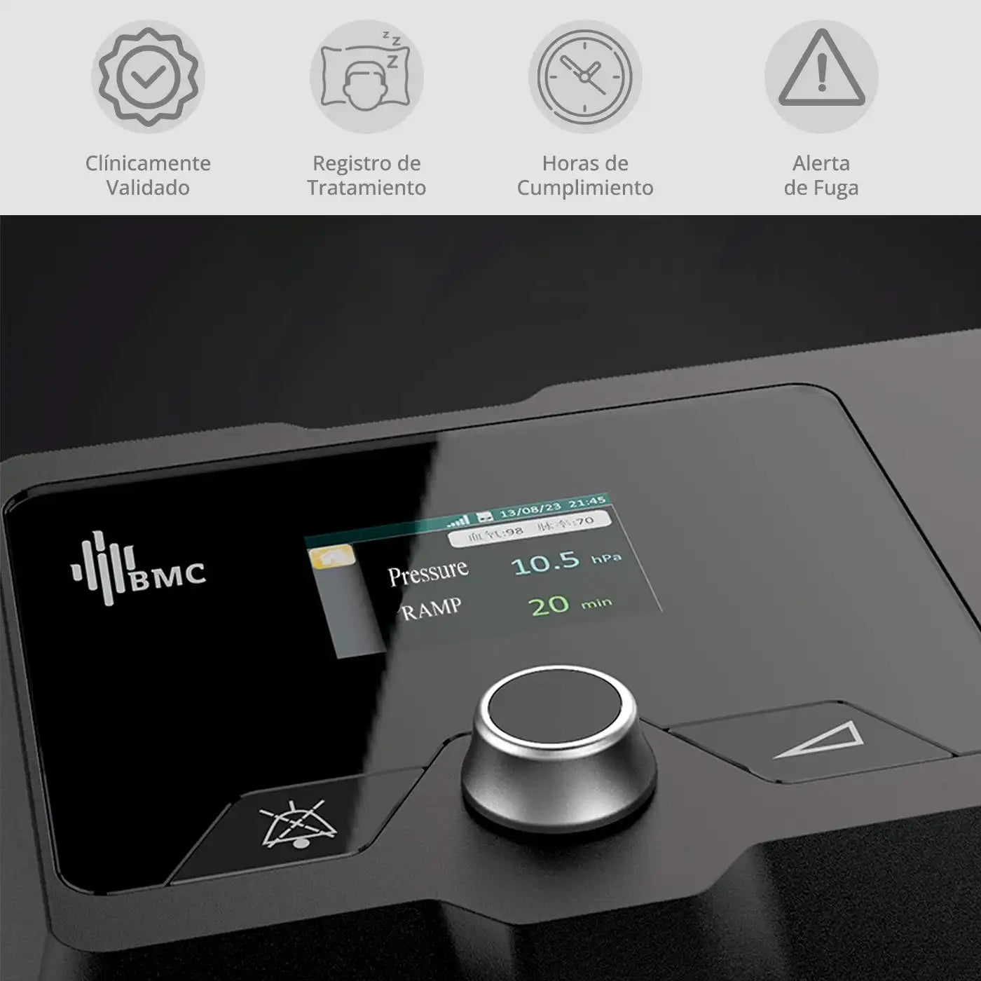 Cpap BMC G2S C20 + Máscara