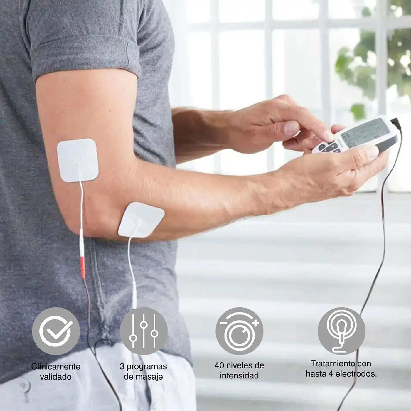 Electroestimulador Tens Medisana TT200 - TOPMEDIC