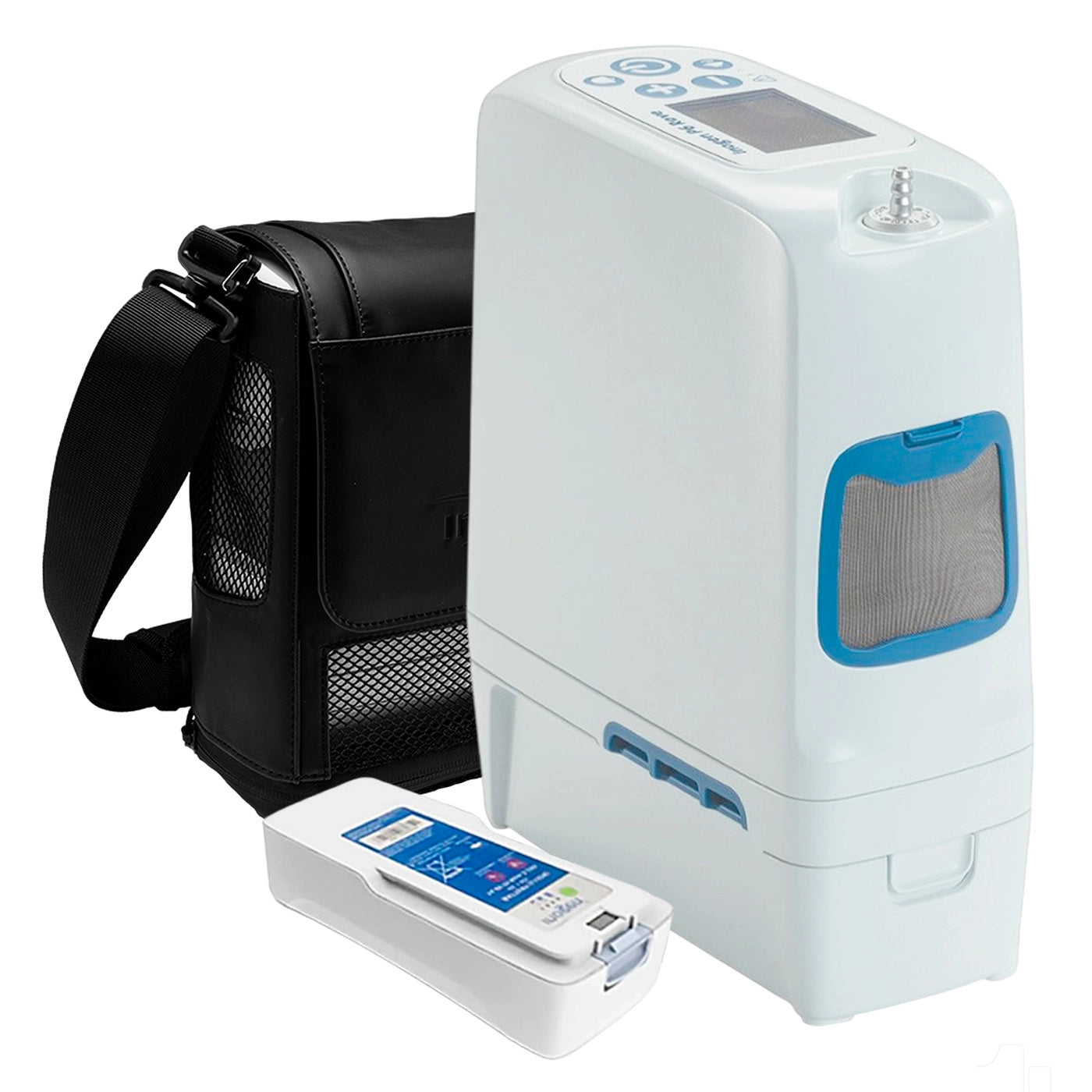 Imagen del concentrador de oxígeno portátil Inogen Rove 6: respira libertad y vive sin límites. Compra ahora en www.topmedic.cl