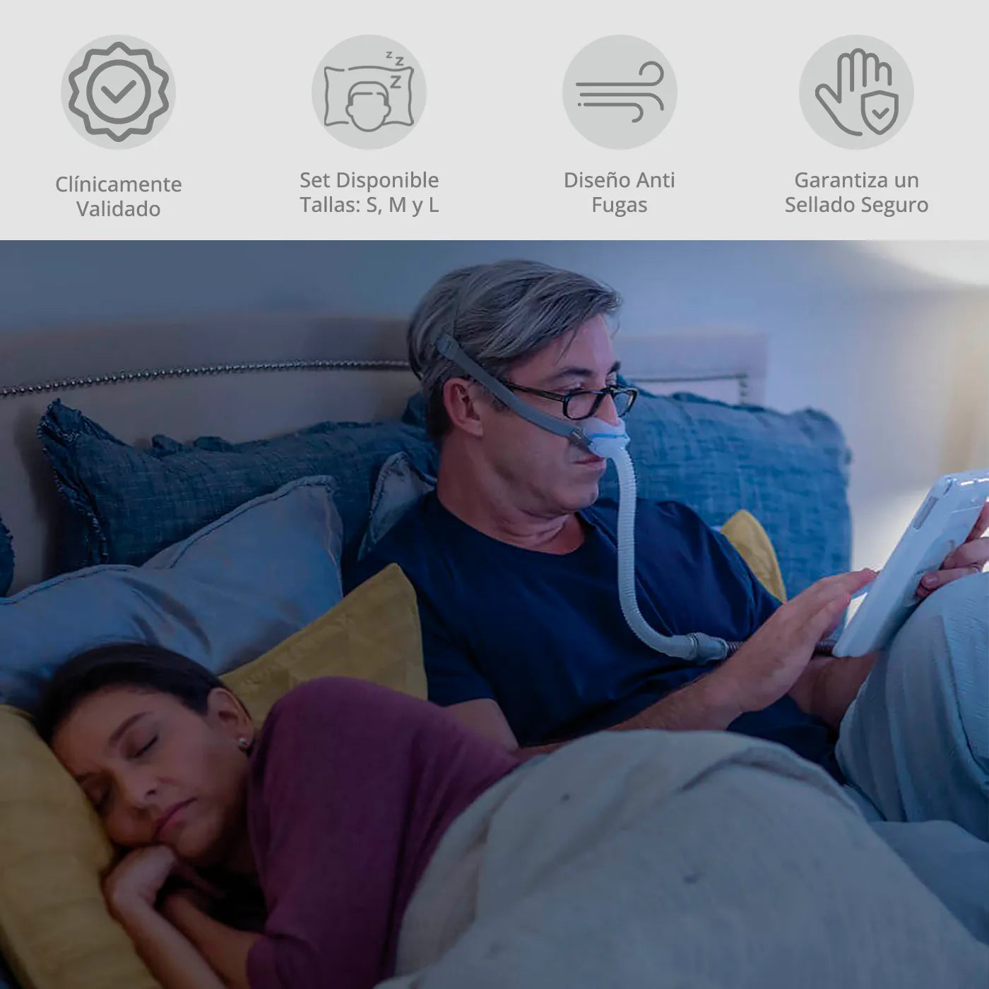 Mascarilla Nasal AirFit N30 Resmed - TOPMEDIC