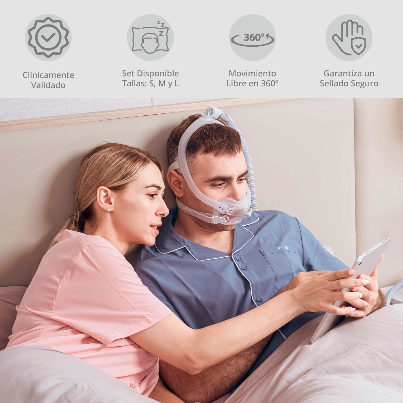 Máscara Cpap Oronasal F6S BMC