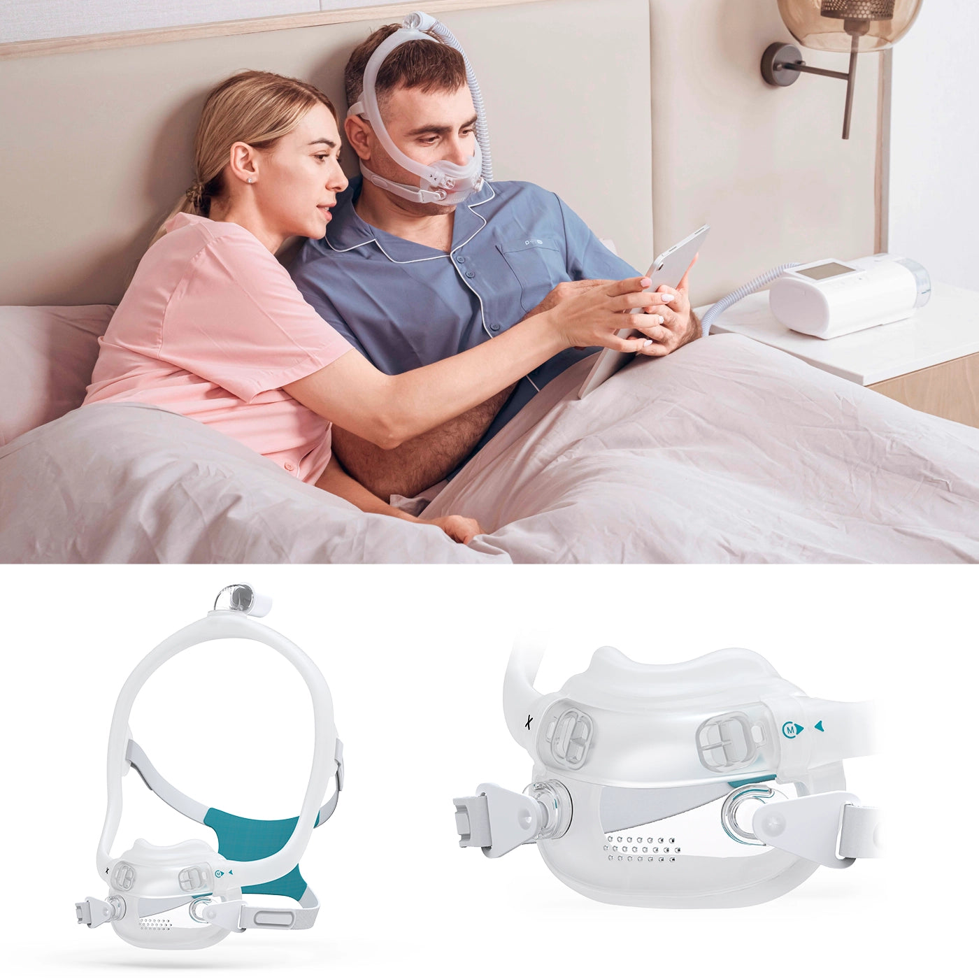 Máscara Cpap Oronasal F6S BMC