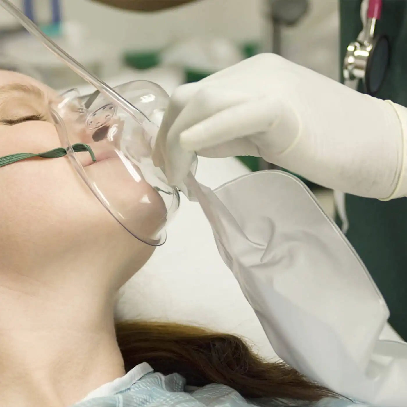 Mascarilla Oxígeno Alta Concentración con Reservorio - TOPMEDIC