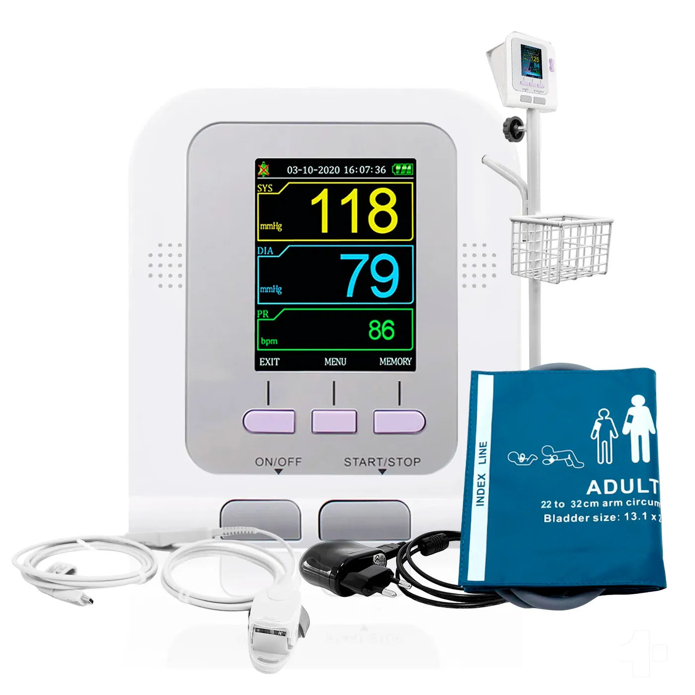 Monitor Signos Vitales Adulto Contec 08A