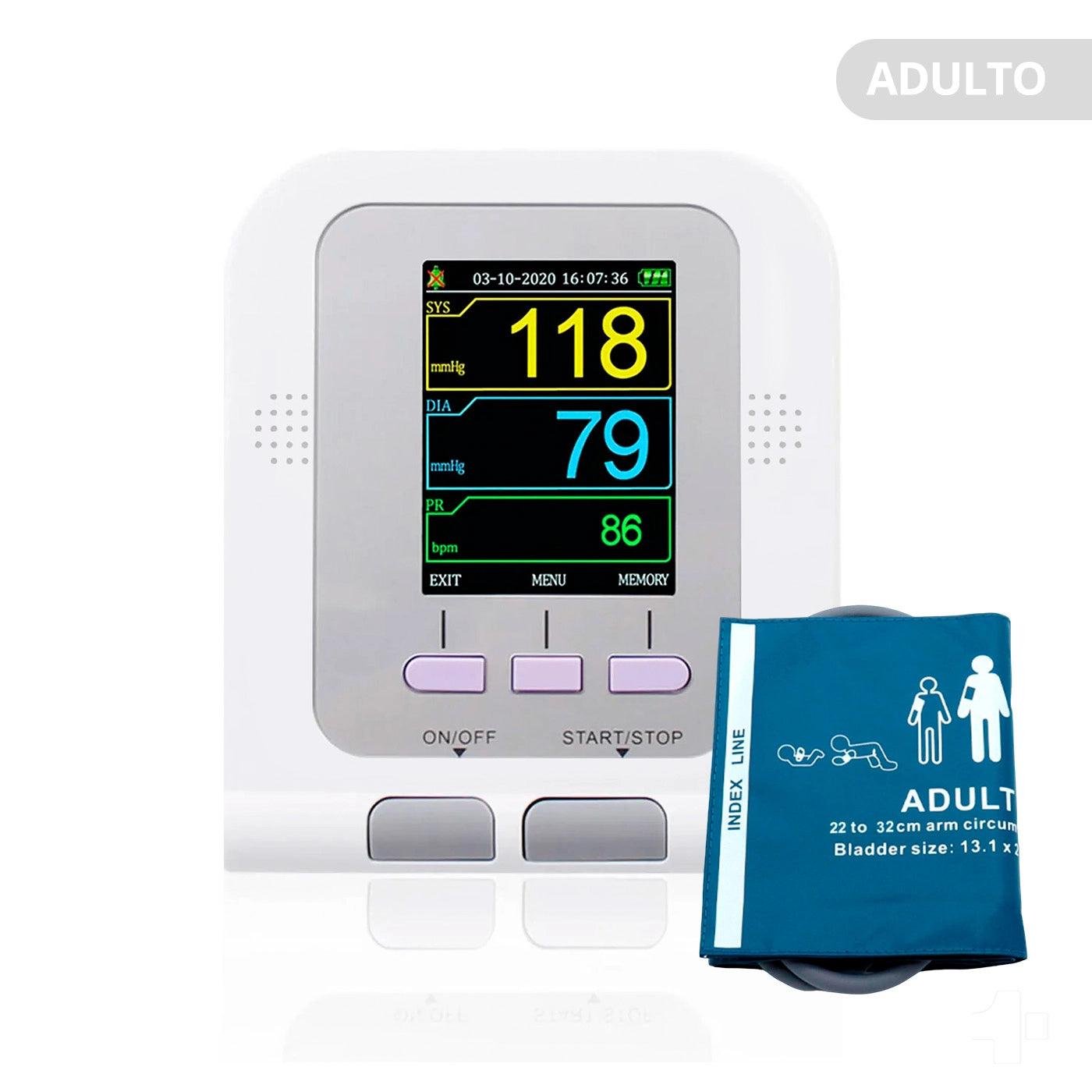 Monitor Signos Vitales Adulto Contec 08A