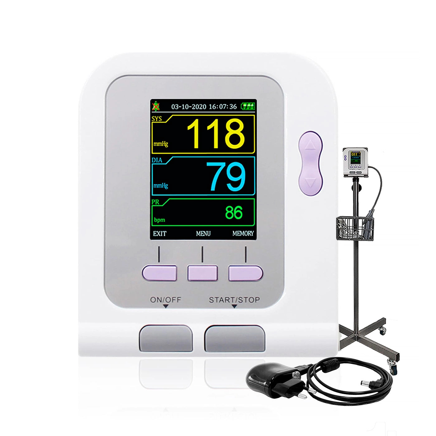 Monitor de Presión Arterial Digital Contec 08A Veterinario con Pedestal