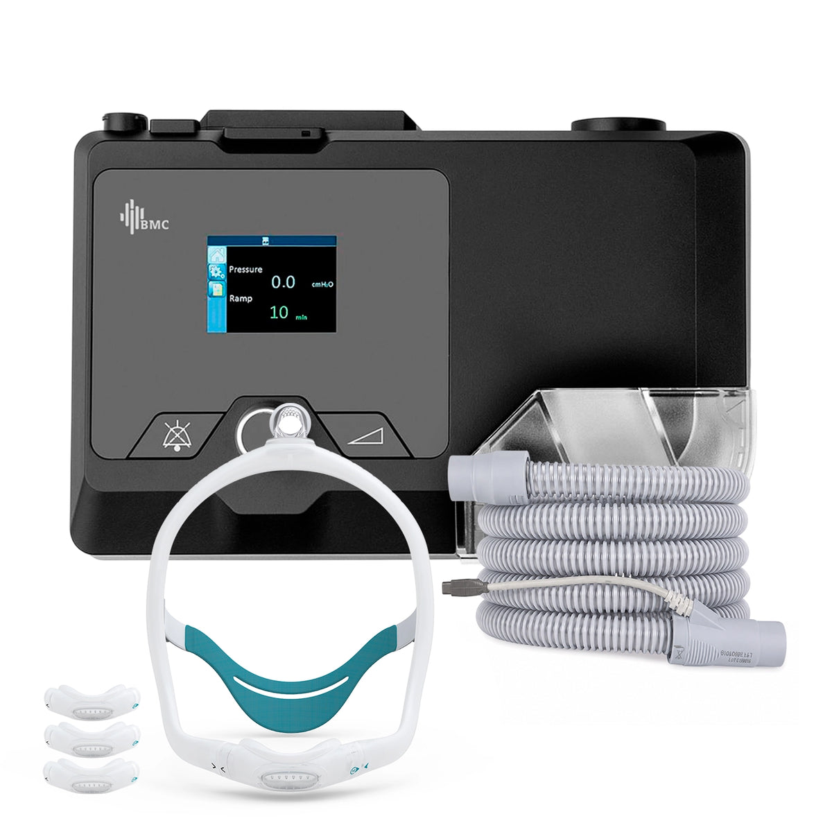 AutoCPAP BMC G2S A20 + Máscara Premium + Tubo Calefaccionado