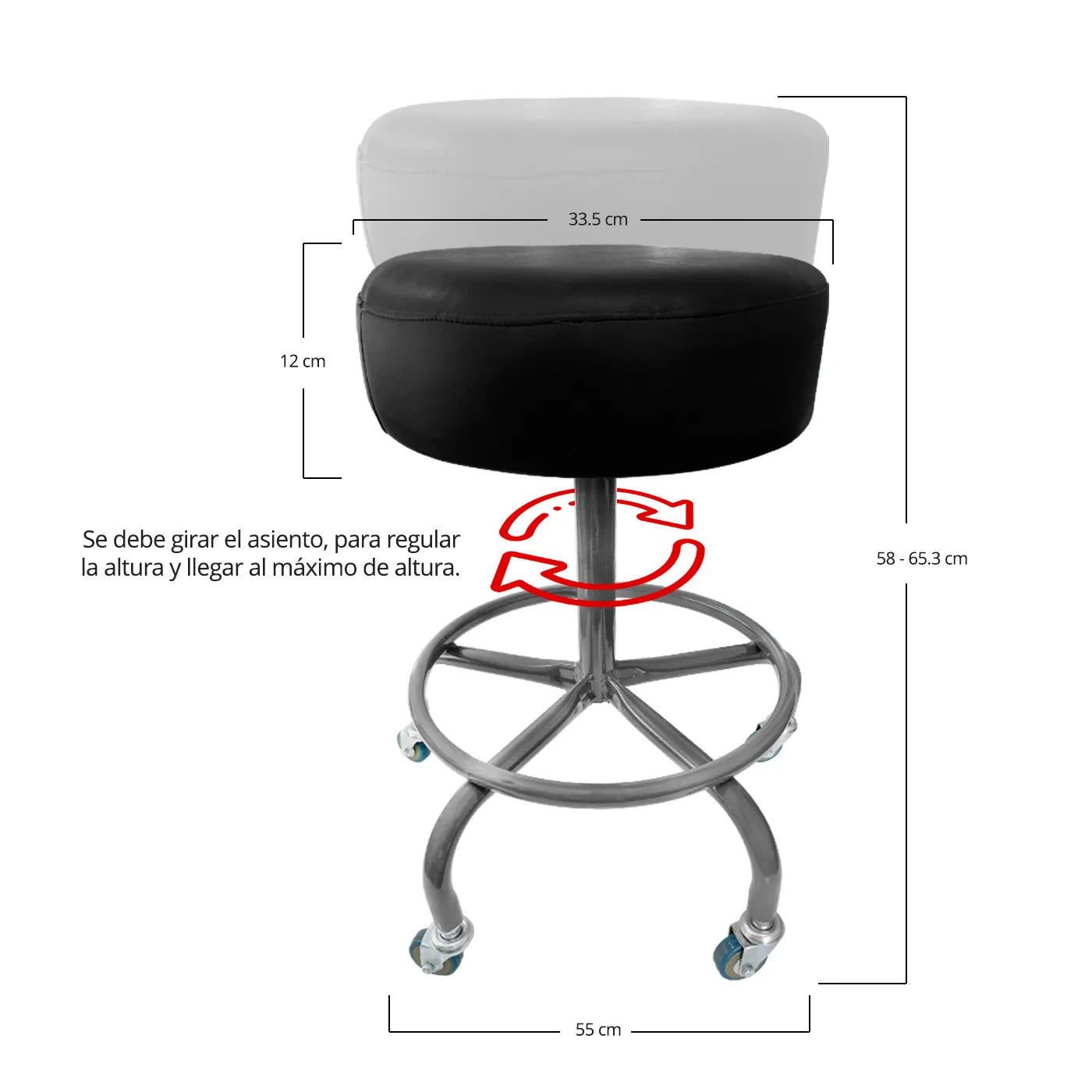 Piso Giratorio Clínico - TOPMEDIC