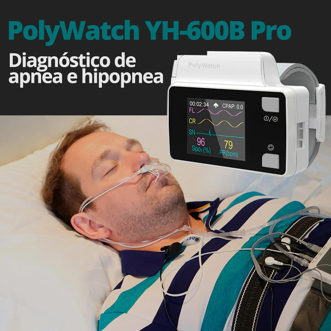 Polígrafo PolyWatch YH-600B Pro BMC