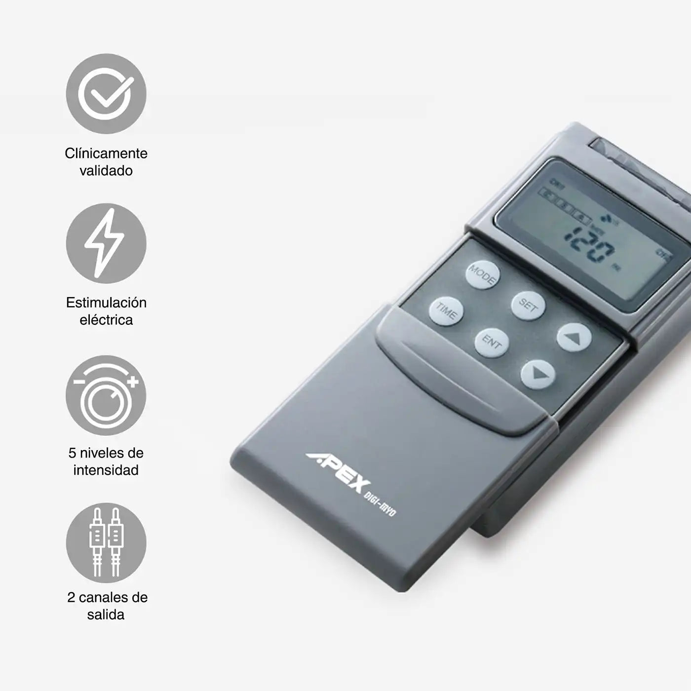 Electroestimulador Tens Digi Stim Apex Medical - TOPMEDIC