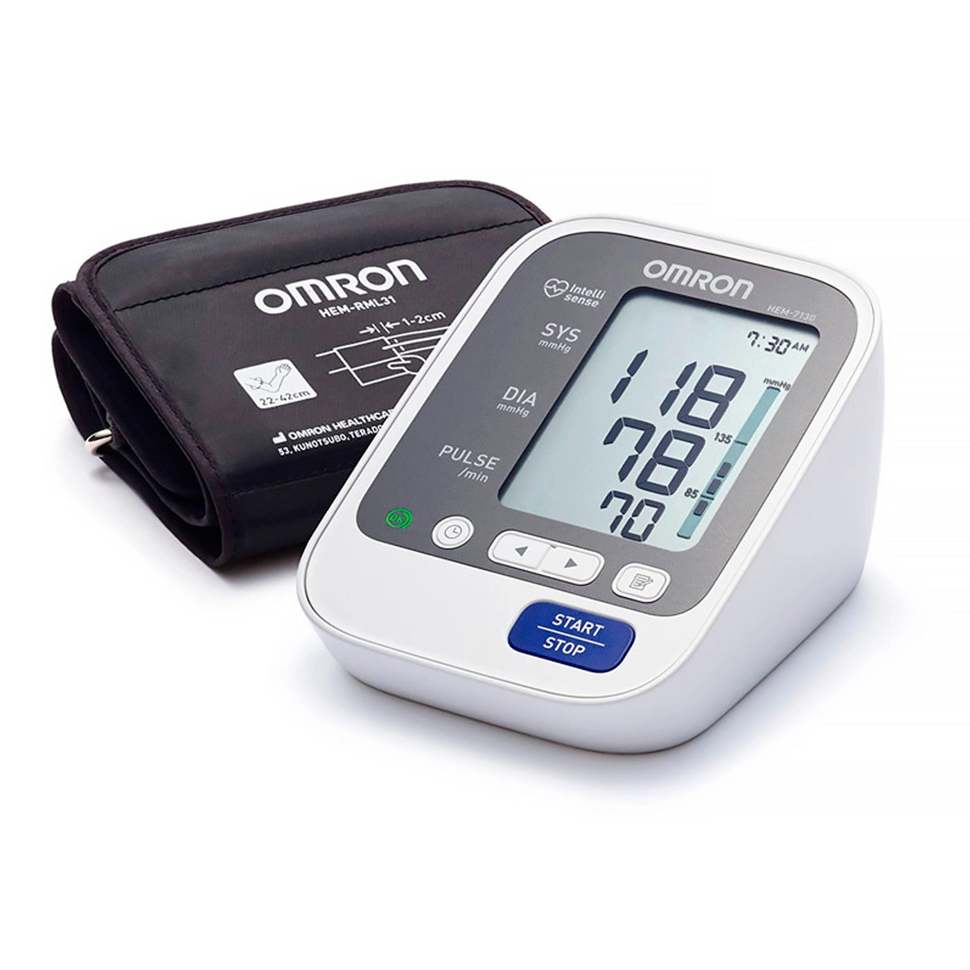 Toma Presión Omron 7130 + Adaptador Eléctrico