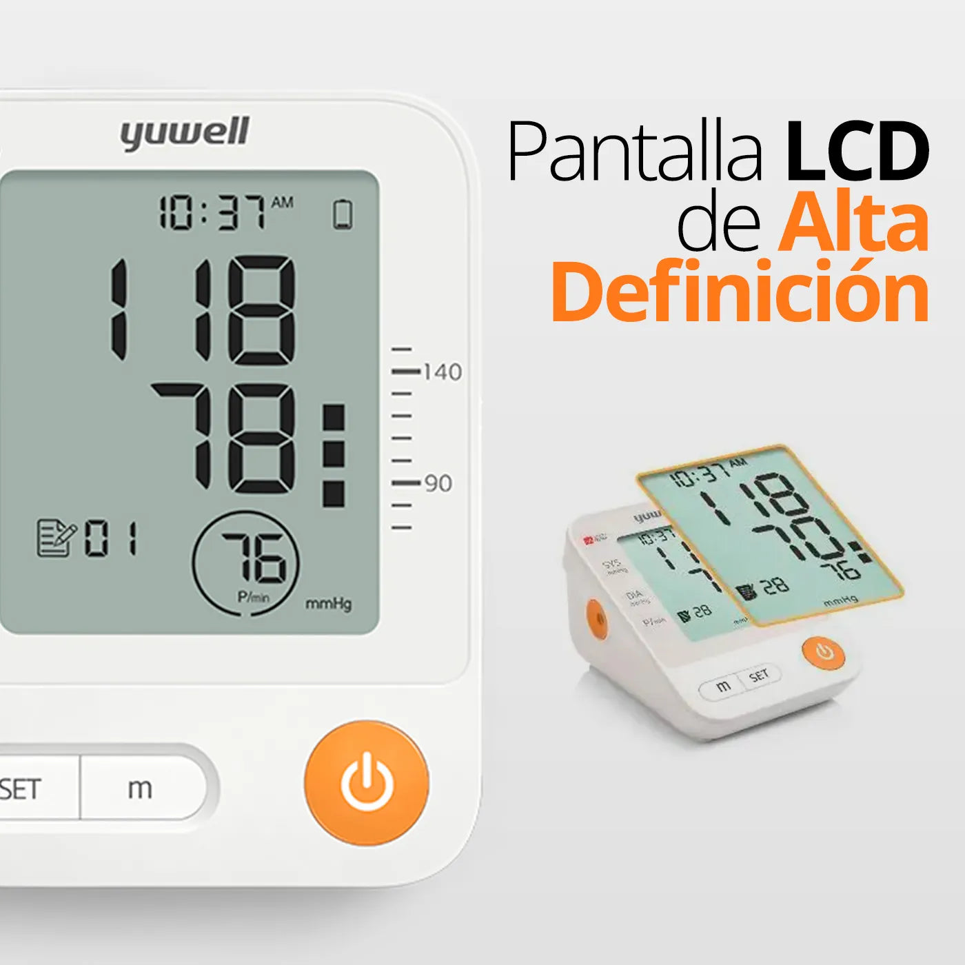 Toma Presión Yuwell YE670D - TOPMEDIC