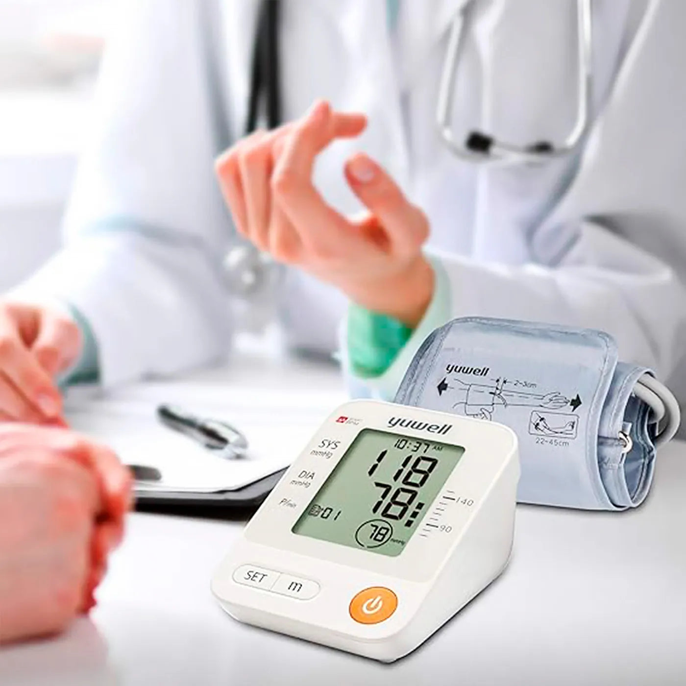 Toma Presión Yuwell YE670D - TOPMEDIC