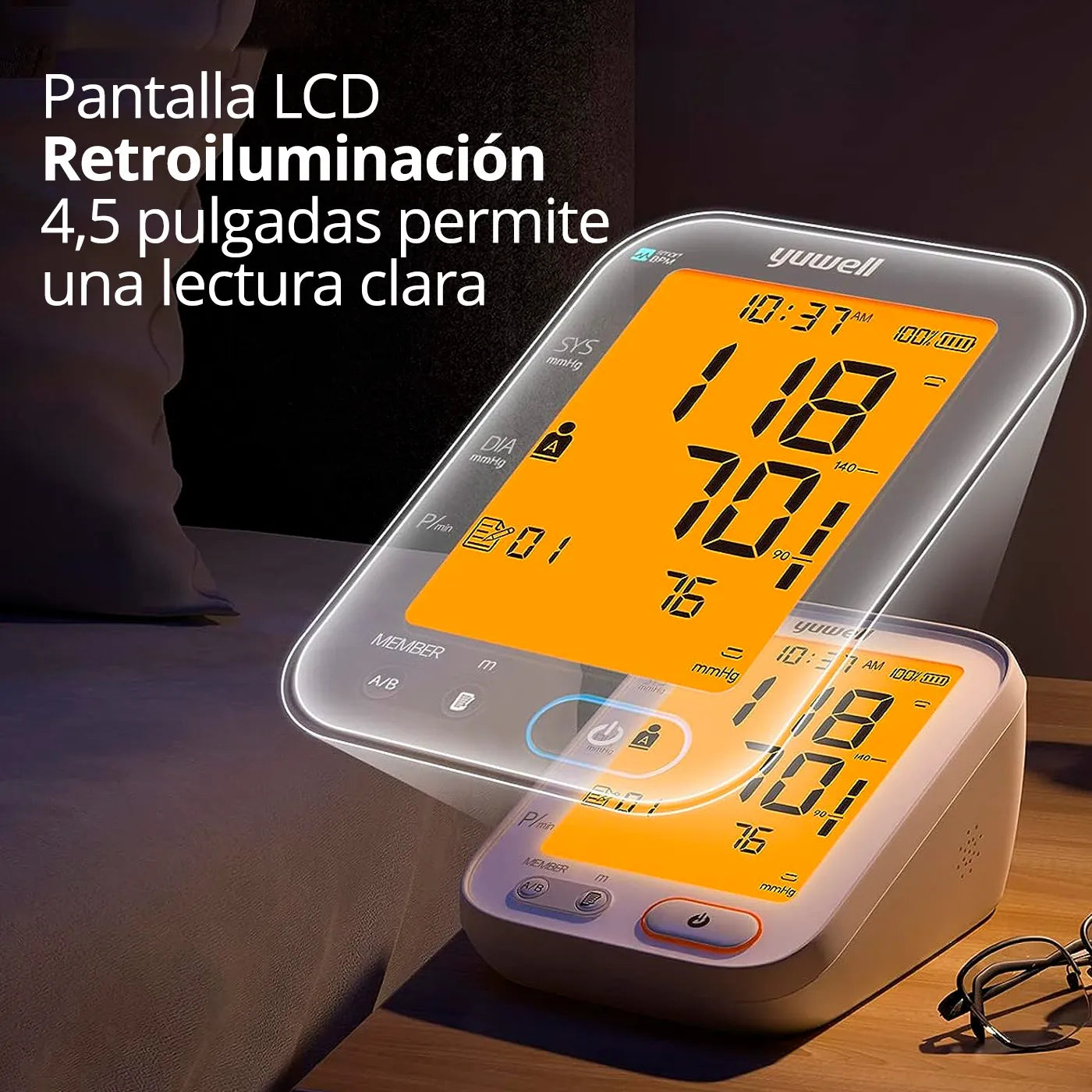 Toma Presión Yuwell YE680B - TOPMEDIC