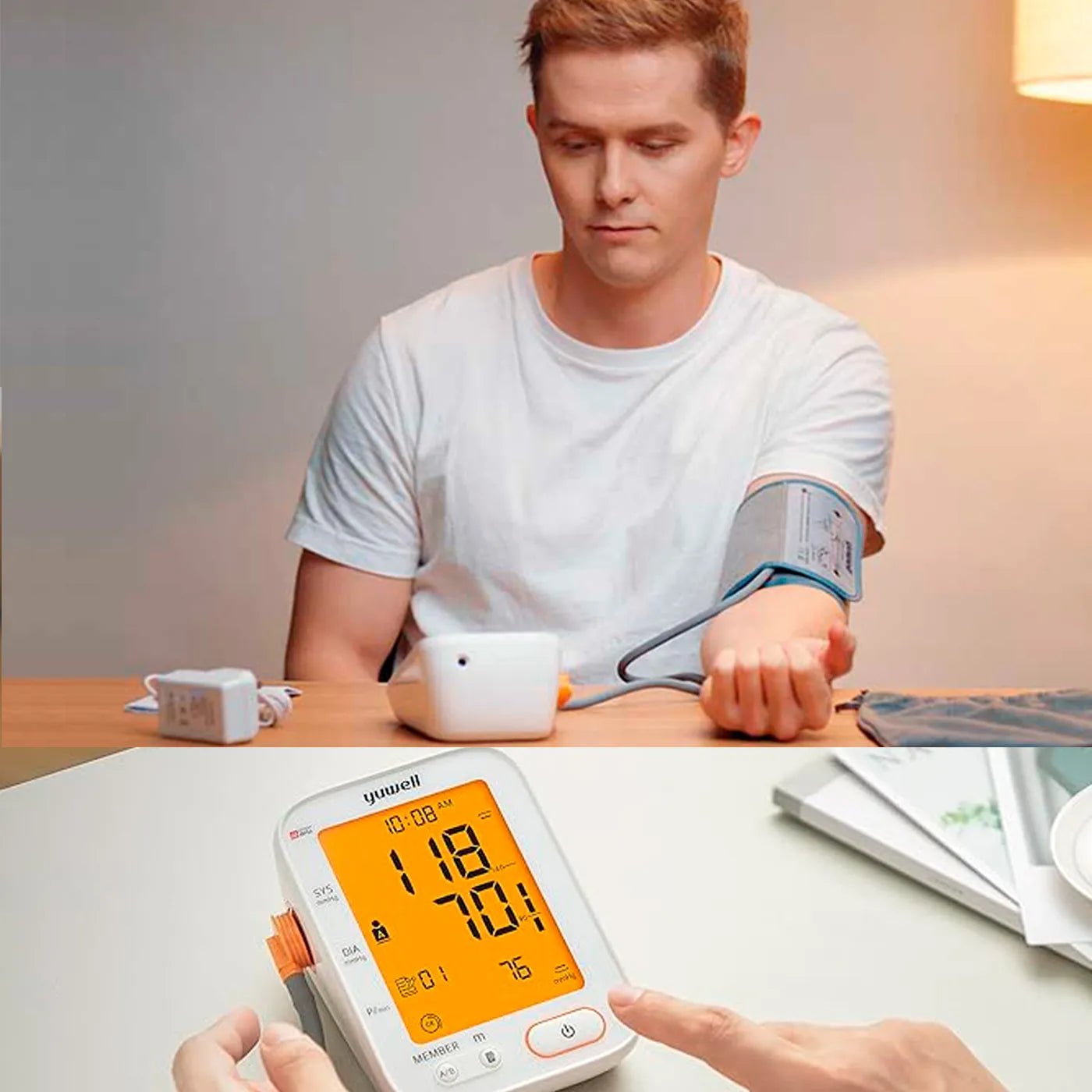 Toma Presión Yuwell YE680B - TOPMEDIC