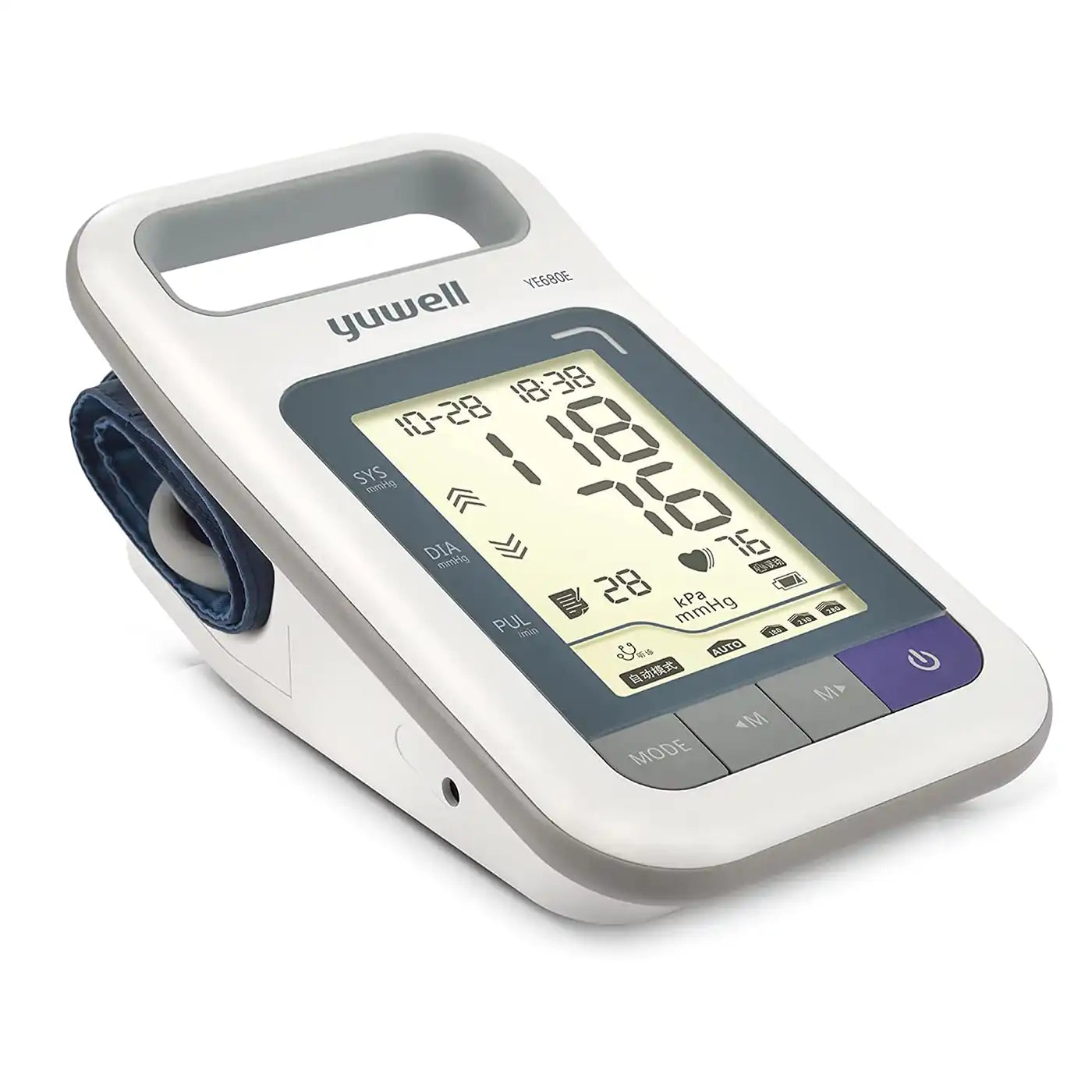 Toma Presión Yuwell YE680E Dual