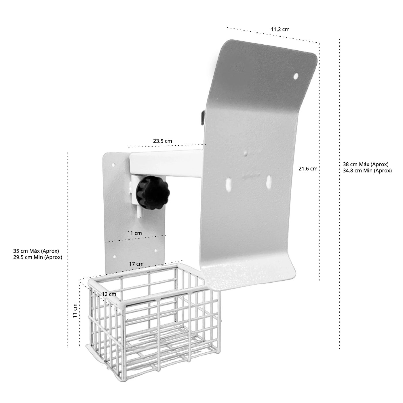Toma Presión Yuwell YE680E Dual + Soporte Muro