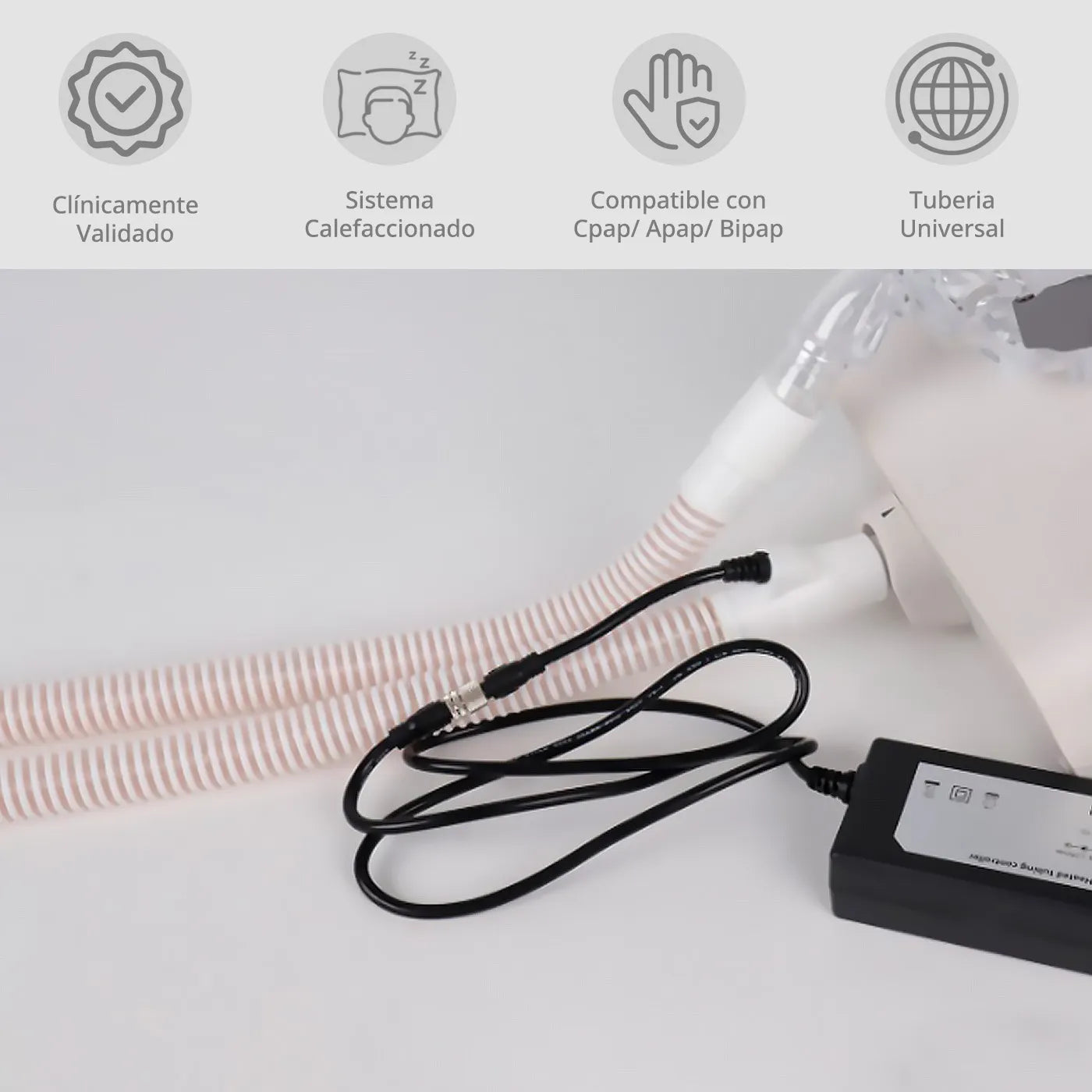 Tubo CPAP Calefaccionado Universal