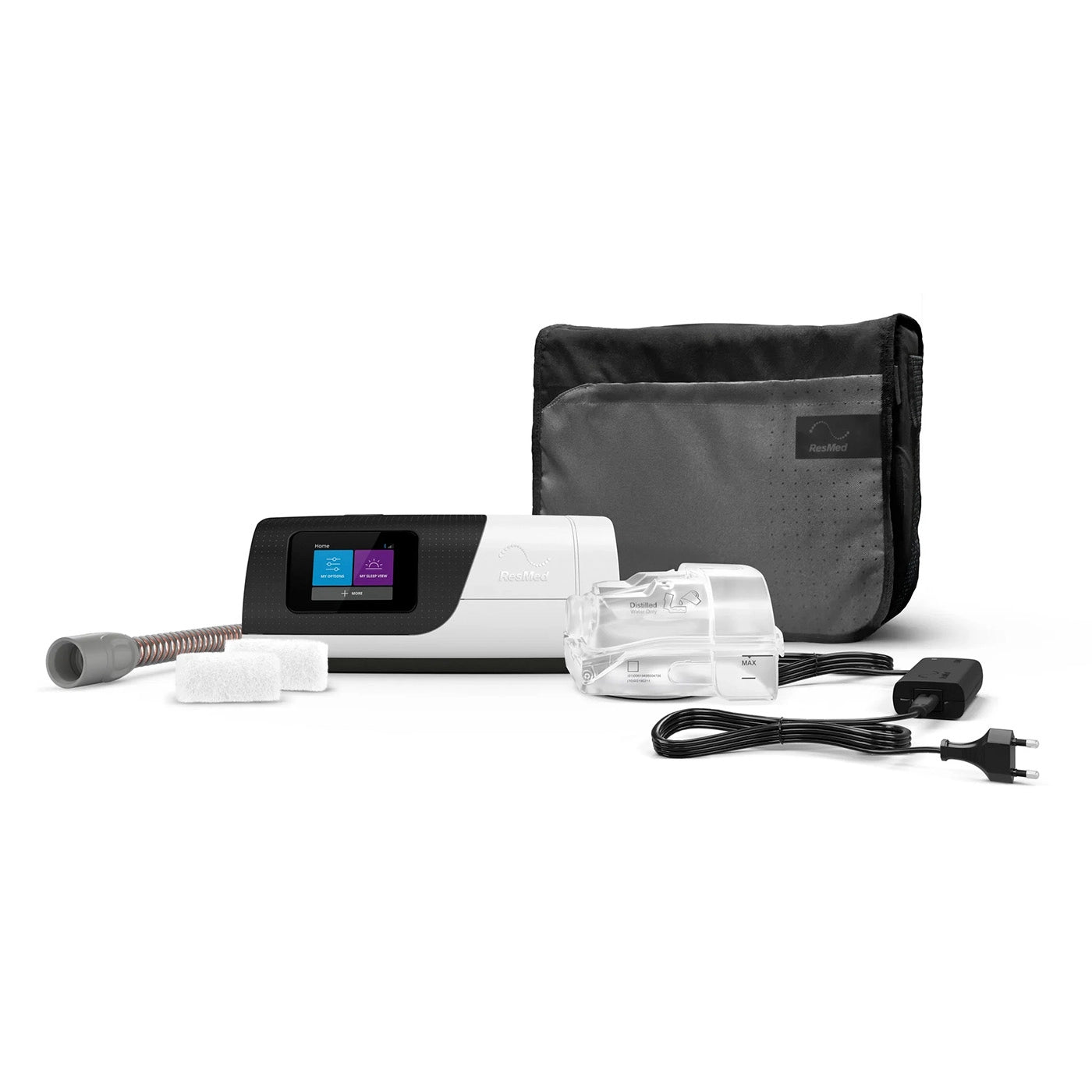 CPAP Automático ResMed AirSense 11 con tubo calefaccionado y accesorios incluidos
