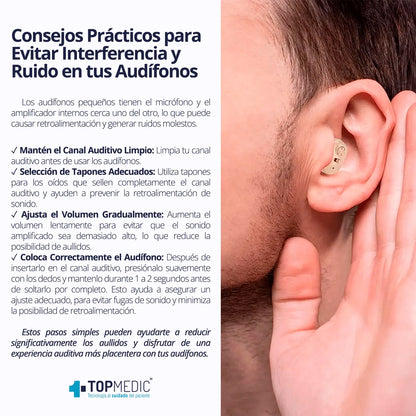 Audífono Ortopédico Amplificador Better Sound Advanced - TOPMEDIC