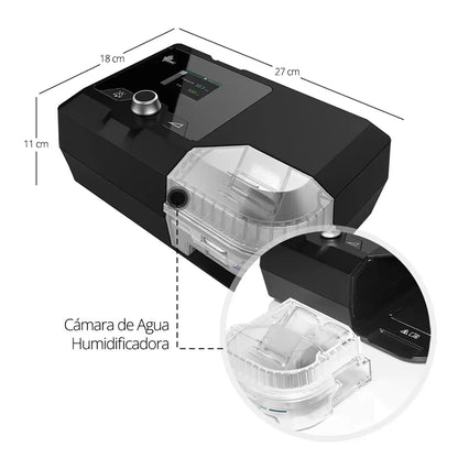 Auto Cpap BMC G2S A20 con Máscara y Tubo Calefaccionado - TOPMEDIC