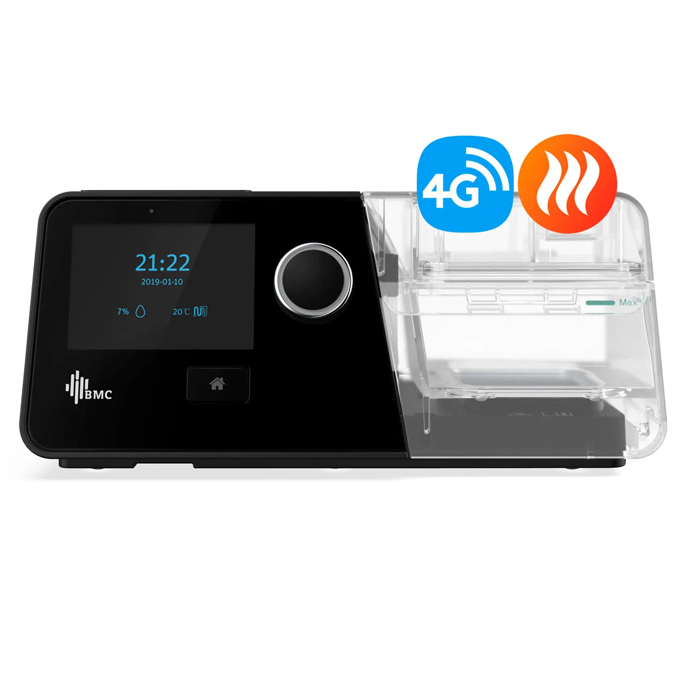 Auto Cpap BMC G3 A20 + Tubo Calefaccionado + Módulo Celular 4G