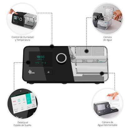 Auto Cpap BMC G3 A20 con Tubo Calefaccionado - TOPMEDIC