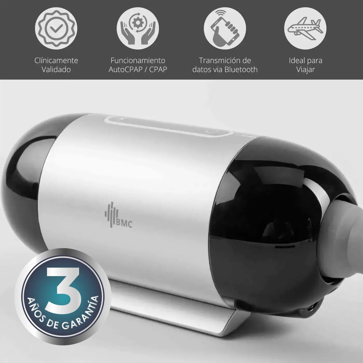 Auto Cpap Portátil BMC M1 Mini ¡Optimiza tu Terapia del Sueño! – TOPMEDIC