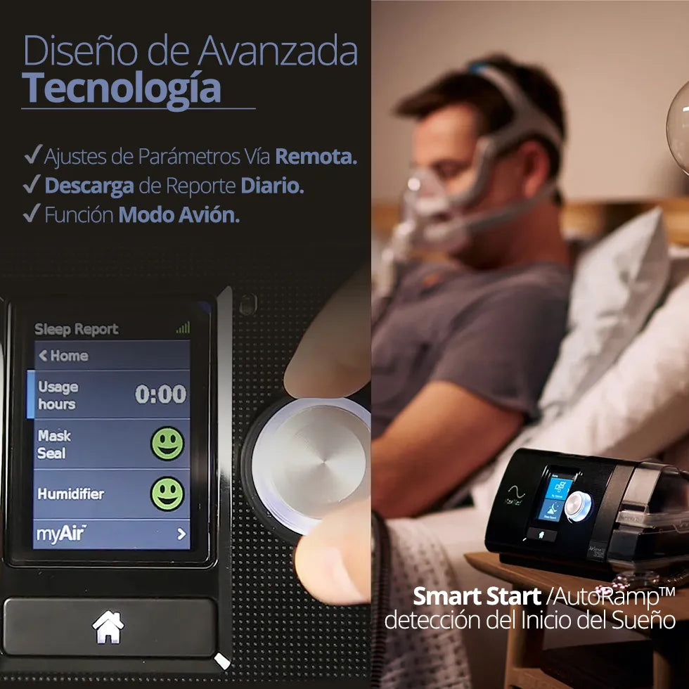 Auto Cpap ResMed AirSense 10 y Tubo Calefaccionado - TOPMEDIC