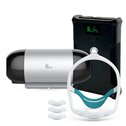 Auto Cpap Portátil BMC M1 Mini + Batería + Máscara Premium