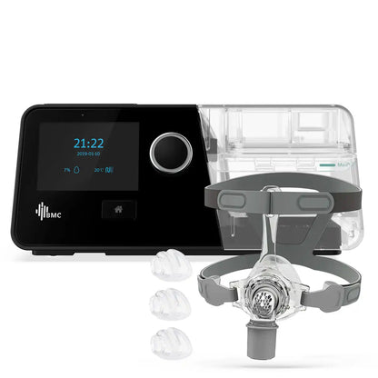 Auto Cpap BMC G3 A20 con Máscara + Tubo Calefaccionado