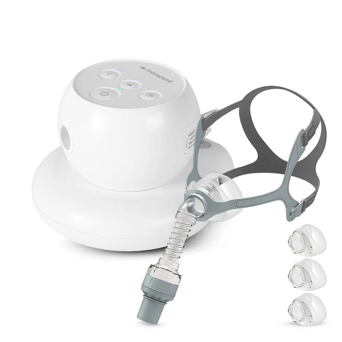 AutoCPAP Portátil Transcend Micro + Batería + Máscara Nasal N5AH
